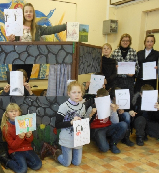 Integruotos lietuvių kalbos pamokos metu pristatytos paauglių kategorijos knygos
