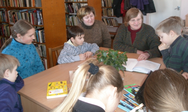 Daugėliškio bibliotekoje vyko popietė, skirta Metų knygos rinkimų akcijai