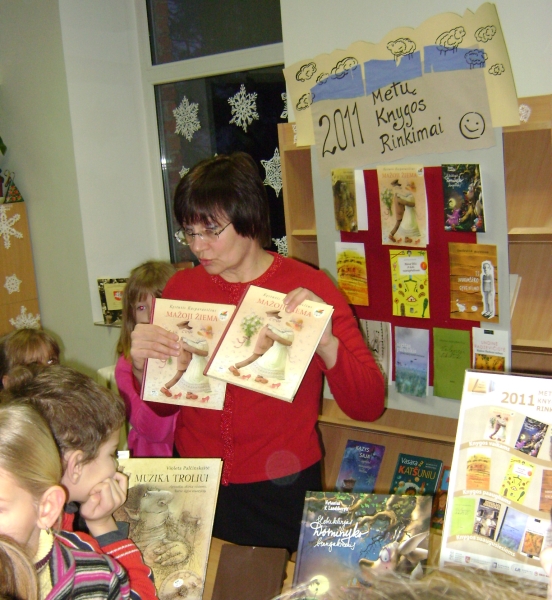 Pumpėnų mokykloje – didelis susidomėjimas knygomis