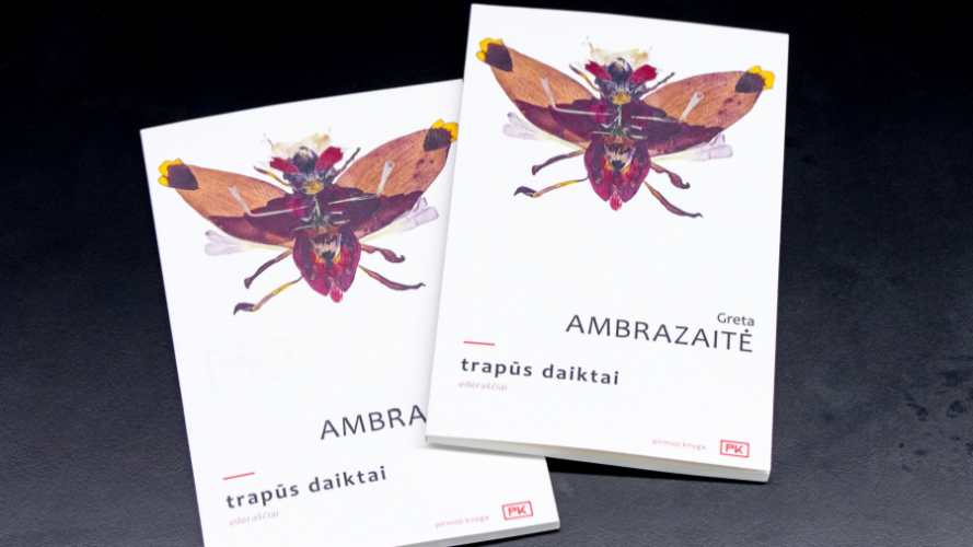 Trapūs daiktai: eilėra&scaron;čiai / Greta Ambrazaitė. &ndash; Vilnius: Lietuvos ra&scaron;ytojų sąjungos leidykla, 2018. &ndash; 79 p. &ndash; (Pirmoji knyga: PK). &ndash; ISBN 978-609-480-037-5