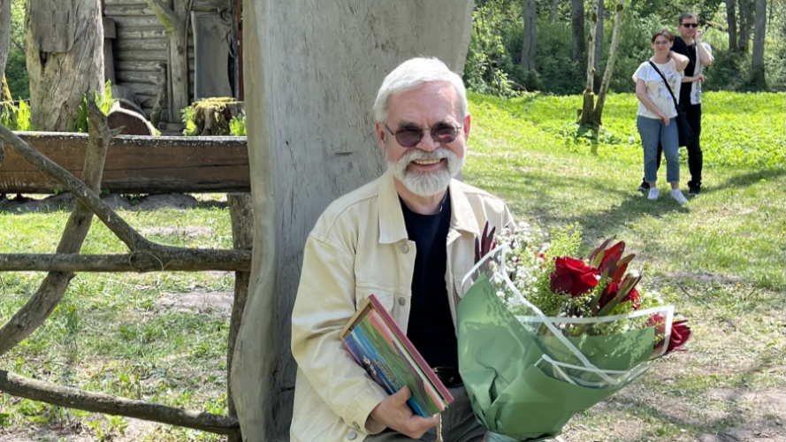 Vladas Braziūnas. Varėnos rajono vie&scaron;osios bibliotekos nuotr.